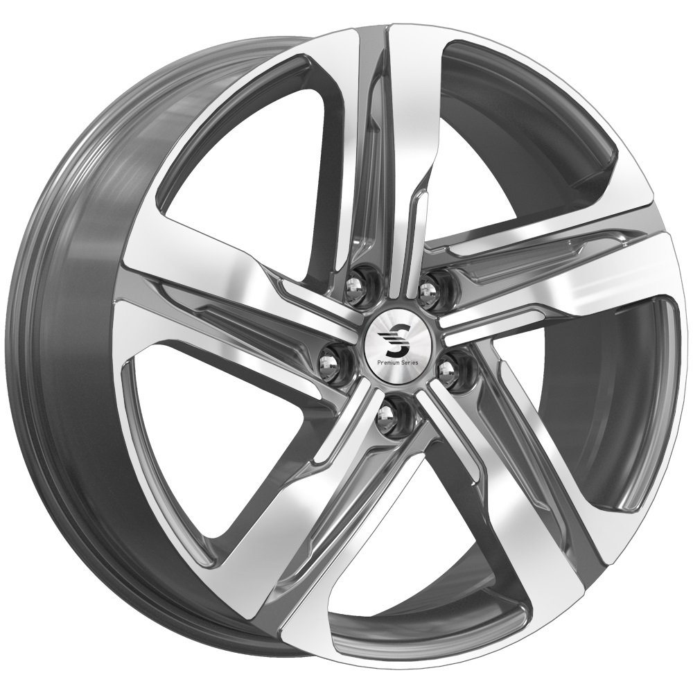 КР004 (19_Sorento) (КР004-00) 7.5x19 ЕТ49 5x114.3 67.1 Diamond gloss graphite Арт.77568