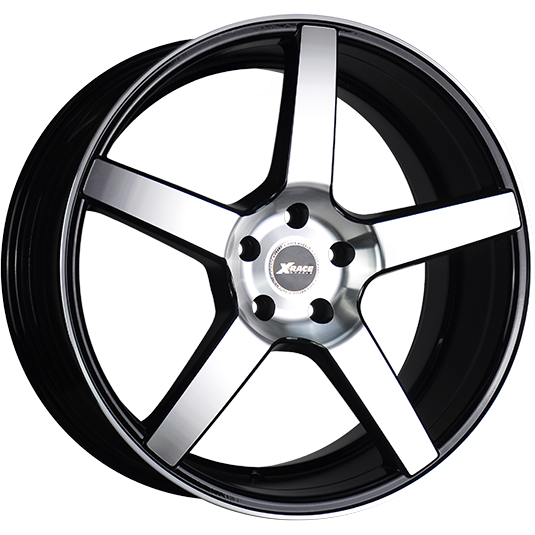 Диск X-RACE AF-07 6.5x16/5x114.3 ET47 D66.1 BKF