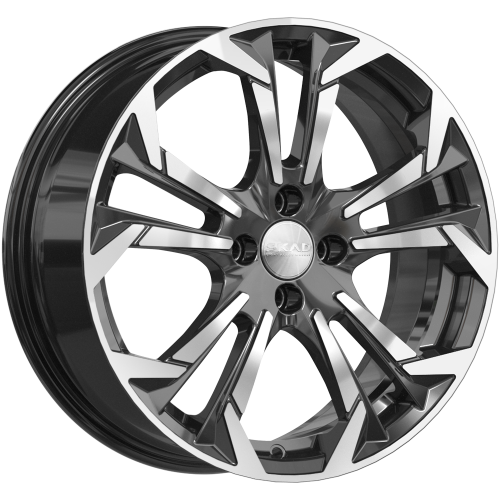 ДУНАЙ 7.0Jx17H2; 4х98; 35; 58,5 алмаз, артикул 4120005